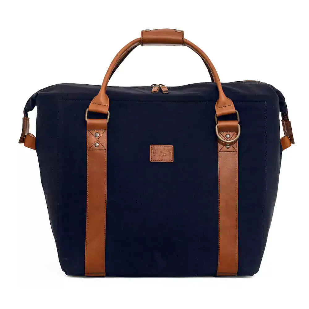 White Wing Waxed Canvas Large Cooler Mission Mercantile Leather Goods
