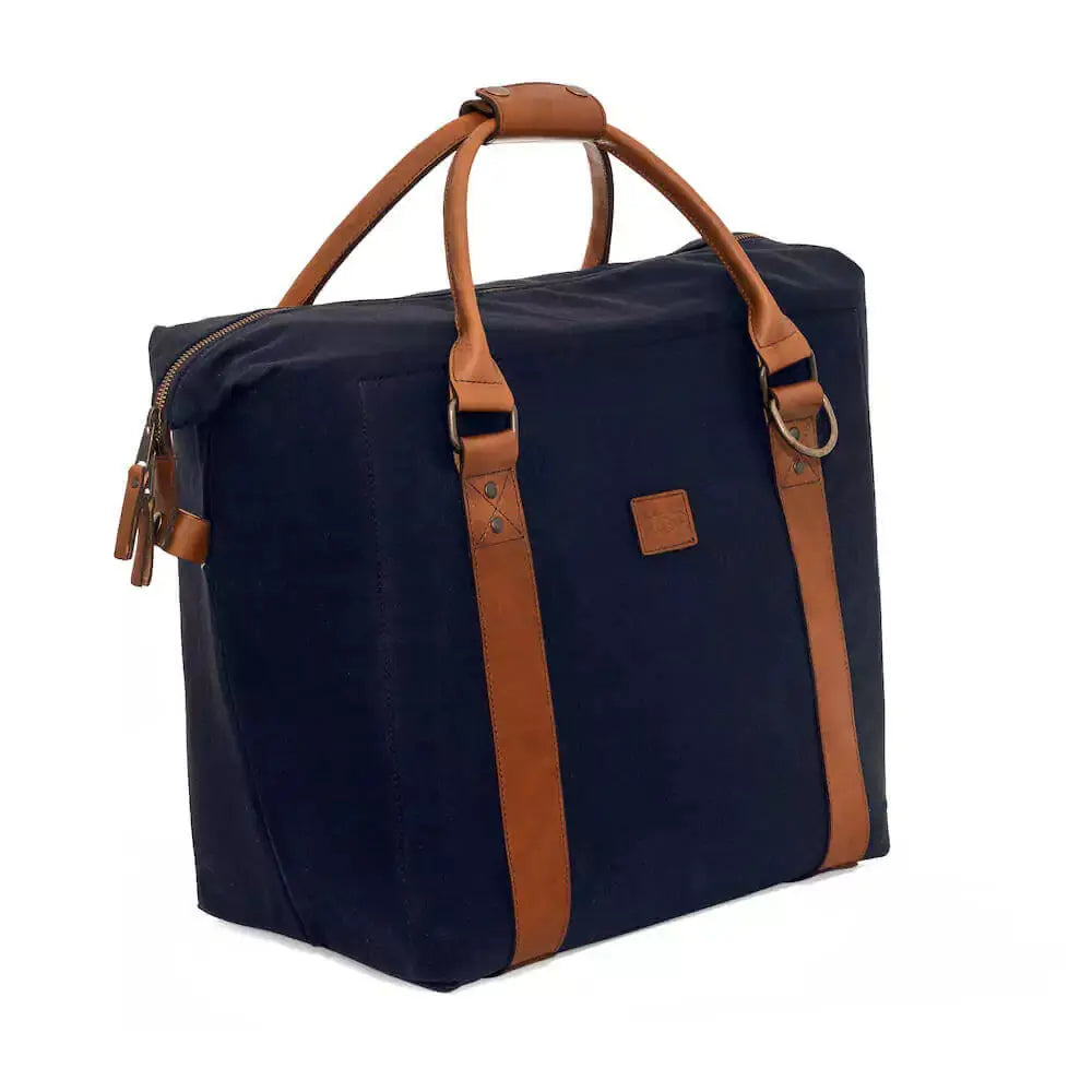 White Wing Waxed Canvas Large Cooler Mission Mercantile Leather Goods