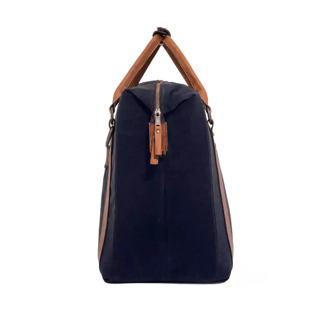 White Wing Waxed Canvas Large Cooler Mission Mercantile Leather Goods