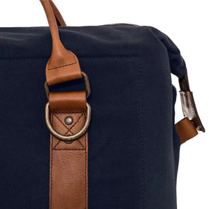 White Wing Waxed Canvas Large Cooler Mission Mercantile Leather Goods