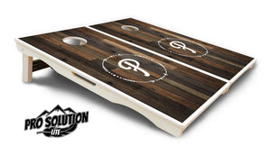 Wood Wreath Letter Cornhole Boards - Pro Solution Lite Series Cornhole Solutions
