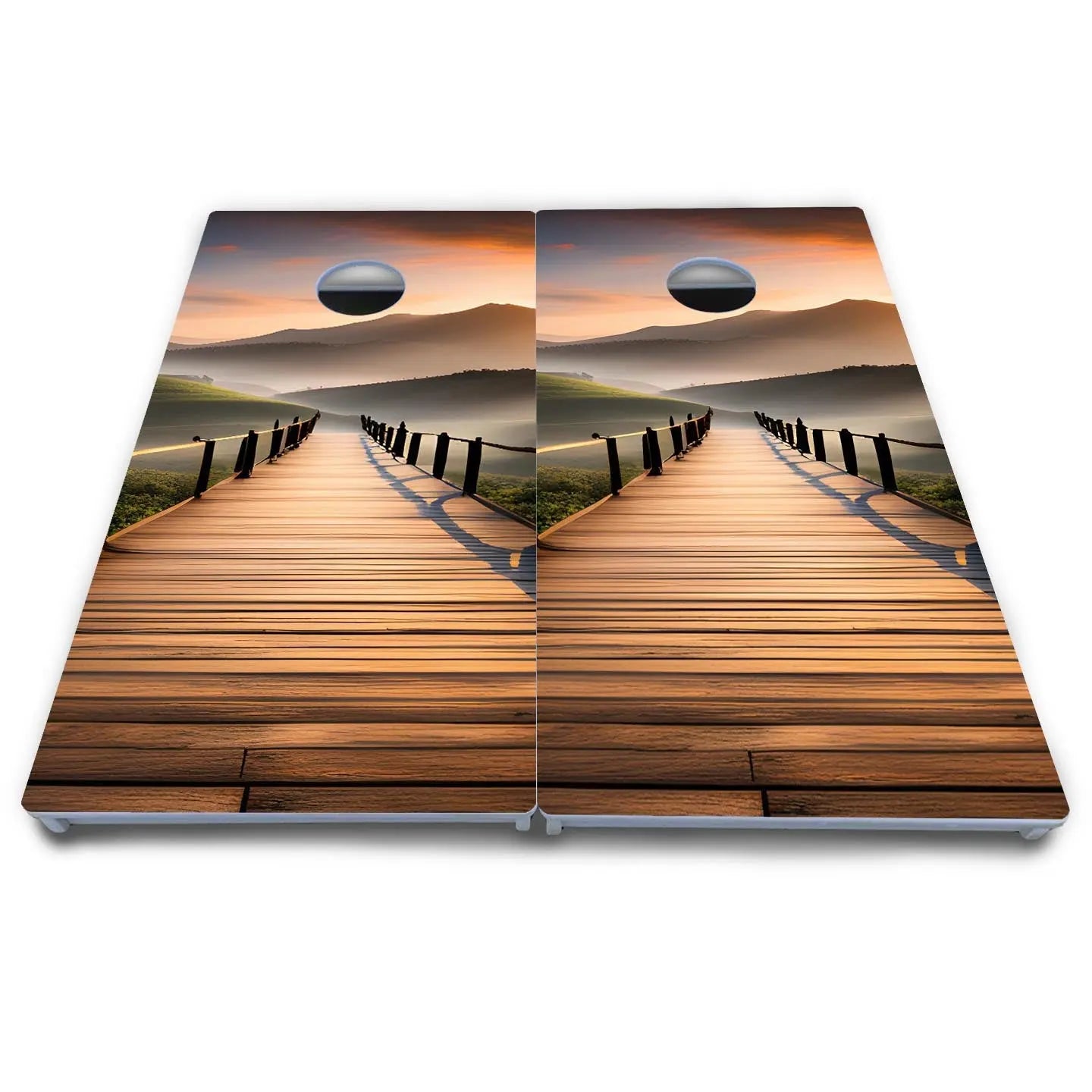 Wooden Bridge Cornhole Boards - All Weather Series Cornhole Solutions