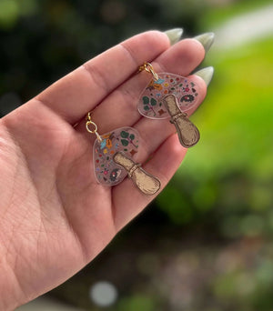 Mushroom Earrings: Handmade Toadstool Jewelry | Cottagecore Aesthetic