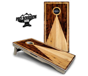 Wooden Triangle Cornhole Boards - Pro Solution Elite Series Cornhole Solutions