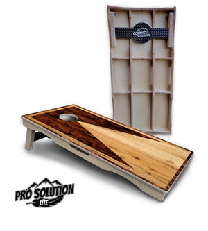 Wooden Triangle Cornhole Boards - Pro Solution Lite Series Cornhole Solutions