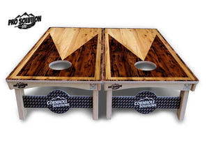 Wooden Triangle Cornhole Boards - Pro Solution Lite Series Cornhole Solutions