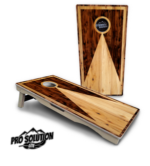 Wooden Triangle Cornhole Boards - Pro Solution Lite Series Cornhole Solutions