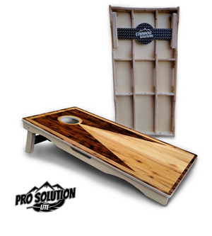 Wooden Triangle Cornhole Boards - Pro Solution Lite Series Cornhole Solutions
