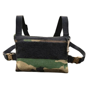 Woodland Minimalist Chest Rig Recycled Firefighter