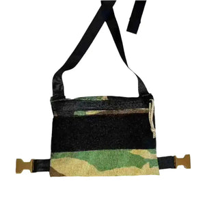 Woodland Minimalist Chest Rig Recycled Firefighter