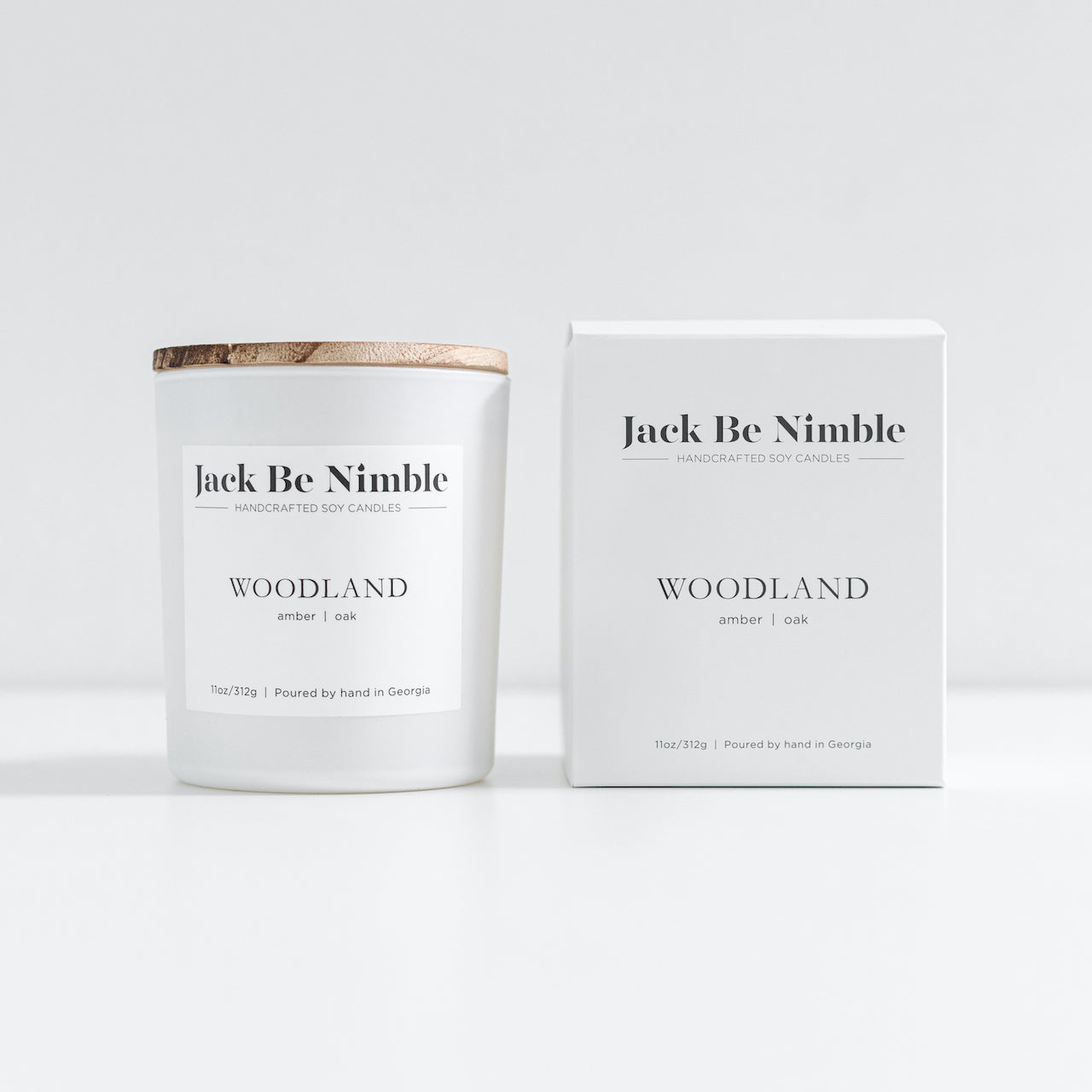 11 oz Woodland Soy Candle by Jack Be Nimble Candles image 1