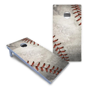 Worn Baseball & Glove Design Cornhole Boards - All Weather Series Cornhole Solutions