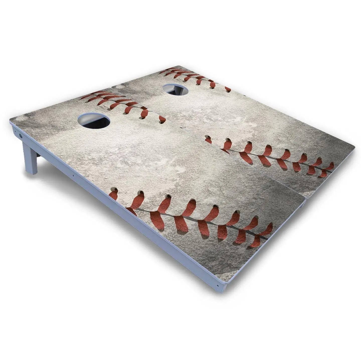 Worn Baseball & Glove Design Cornhole Boards - All Weather Series Cornhole Solutions