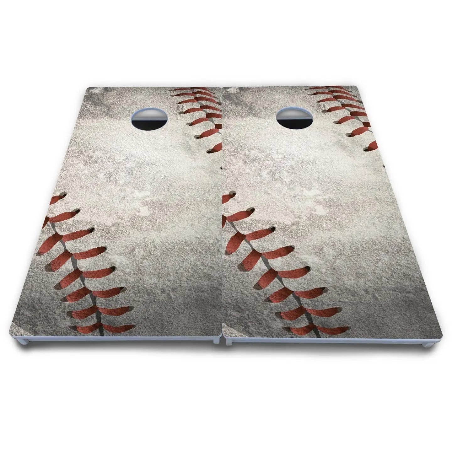 Worn Baseball & Glove Design Cornhole Boards - All Weather Series Cornhole Solutions