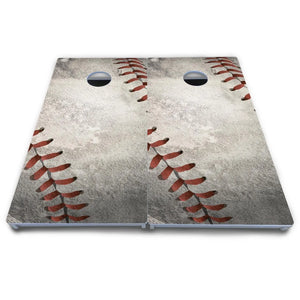 Worn Baseball & Glove Design Cornhole Boards - All Weather Series Cornhole Solutions