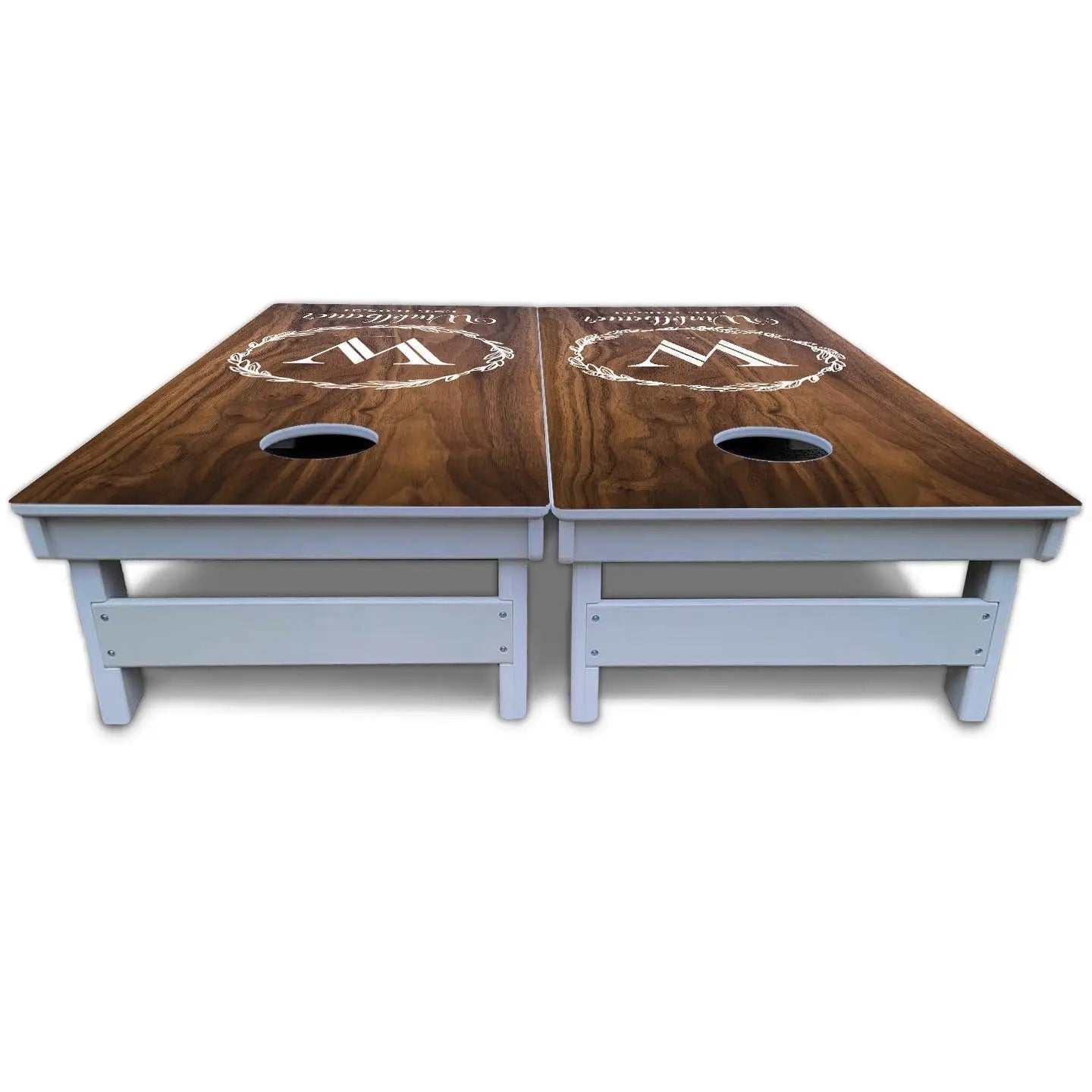 Wreath Cornhole Boards - All Weather Series Cornhole Solutions