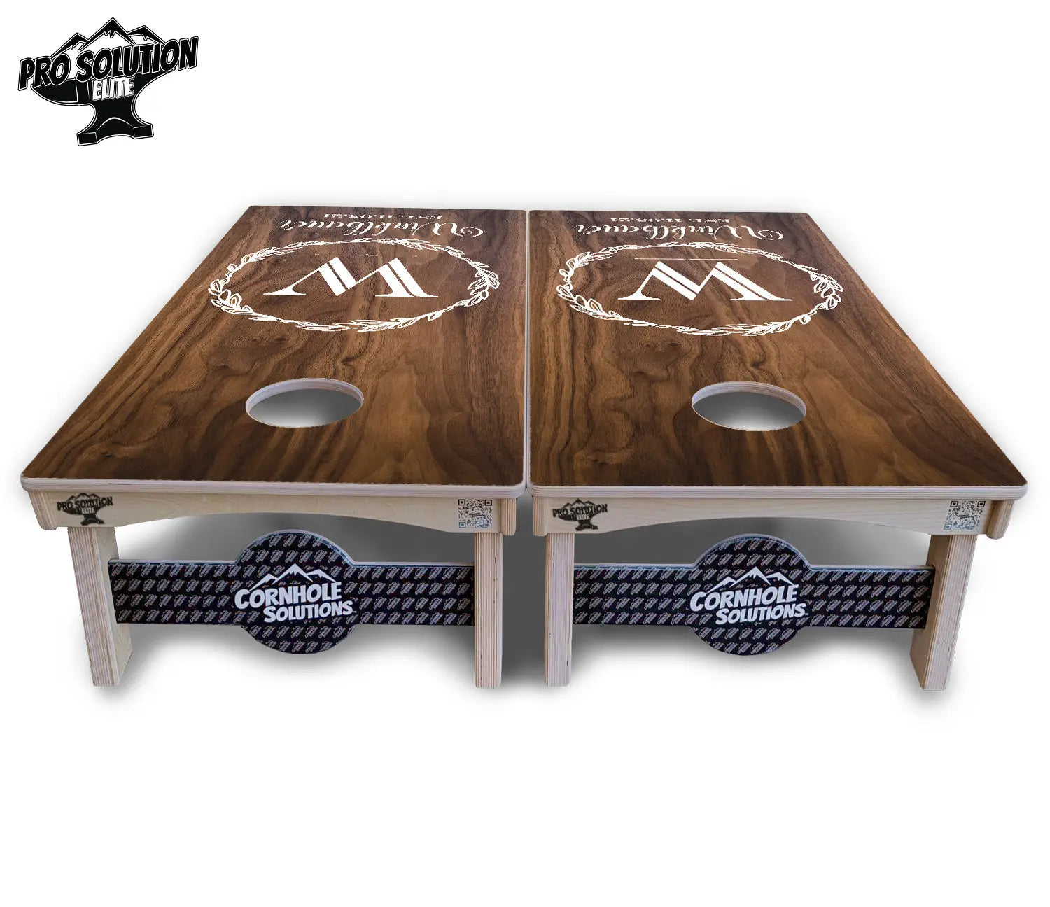 Wreath Cornhole Boards - Pro Solution Elite Series Cornhole Solutions