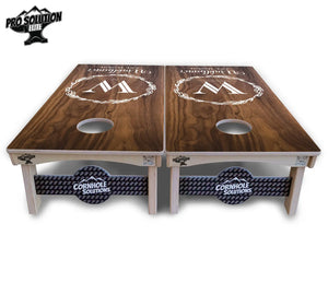 Wreath Cornhole Boards - Pro Solution Elite Series Cornhole Solutions