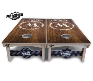 Wreath Cornhole Boards - Pro Solution Lite Series Cornhole Solutions