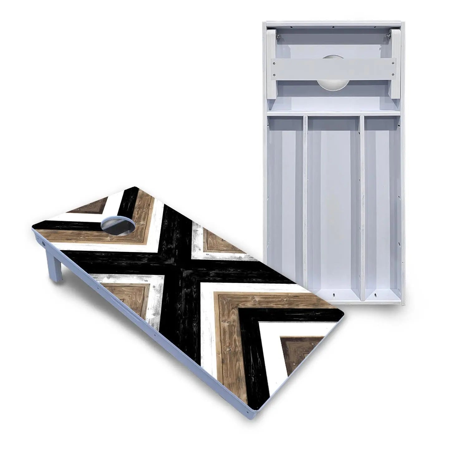 X Pattern Cornhole Boards - All Weather Series Cornhole Solutions