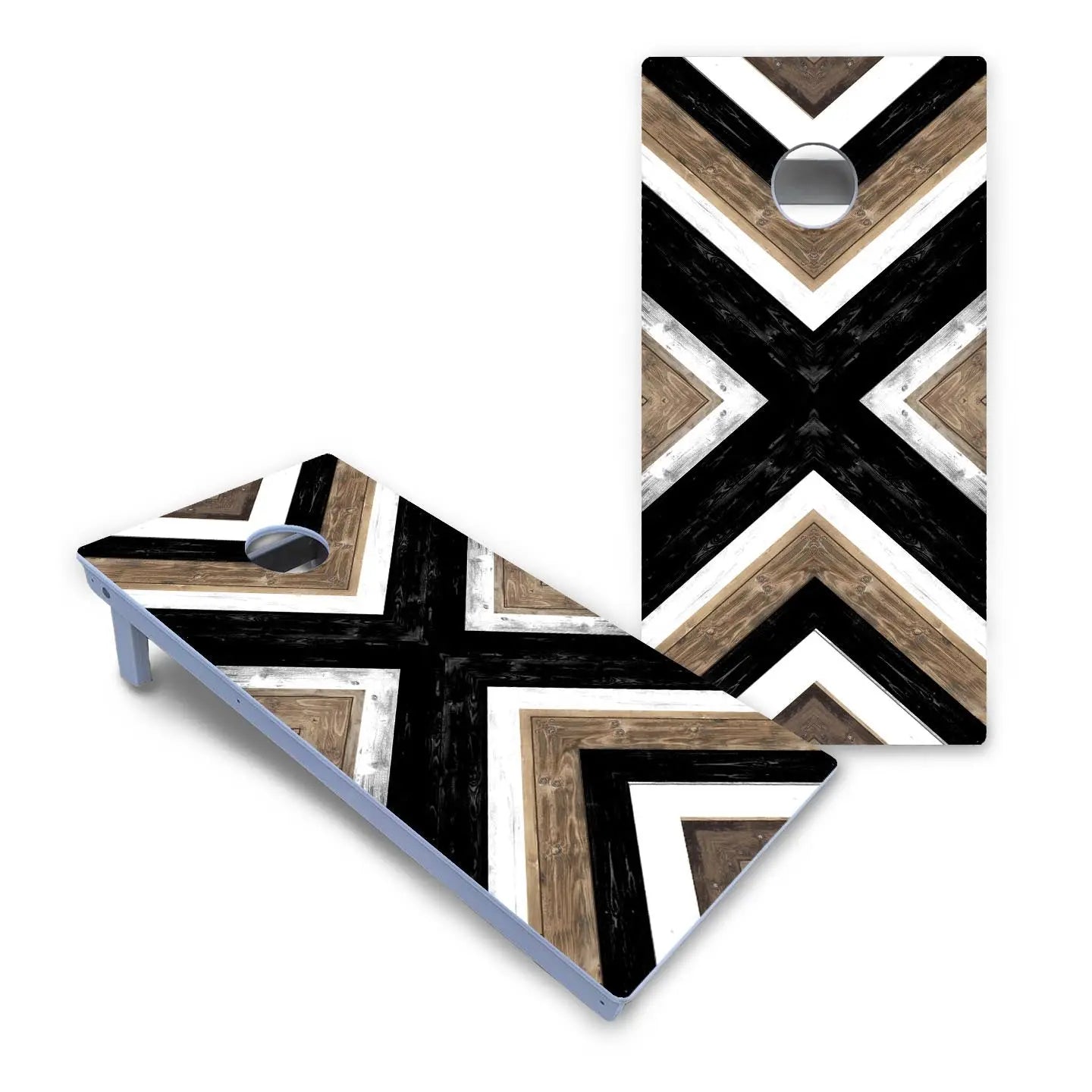 X Pattern Cornhole Boards - All Weather Series Cornhole Solutions