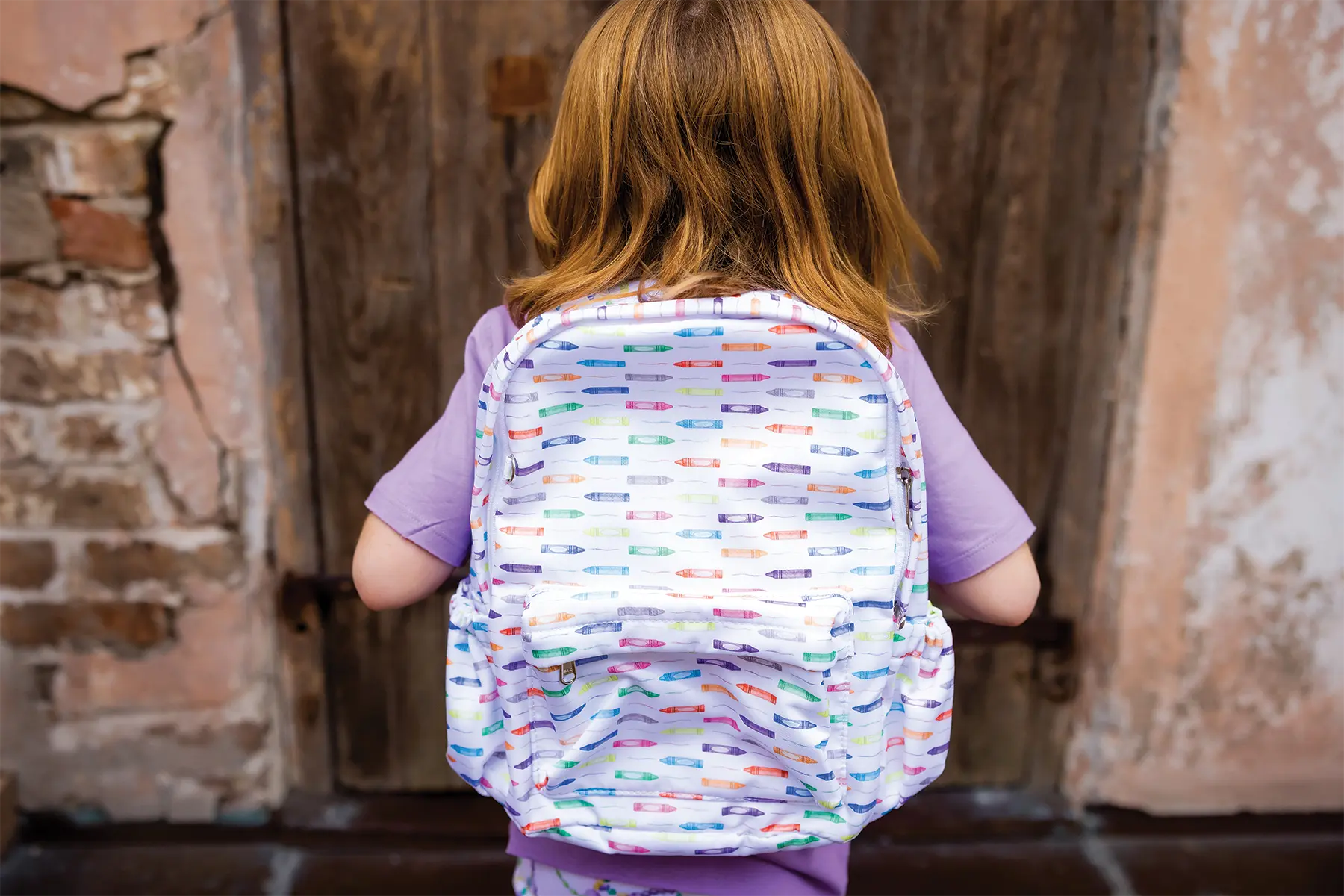 You Color My World Kid's Backpack Nola Tawk