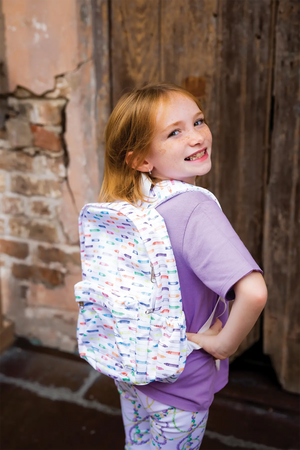 You Color My World Kid's Backpack Nola Tawk
