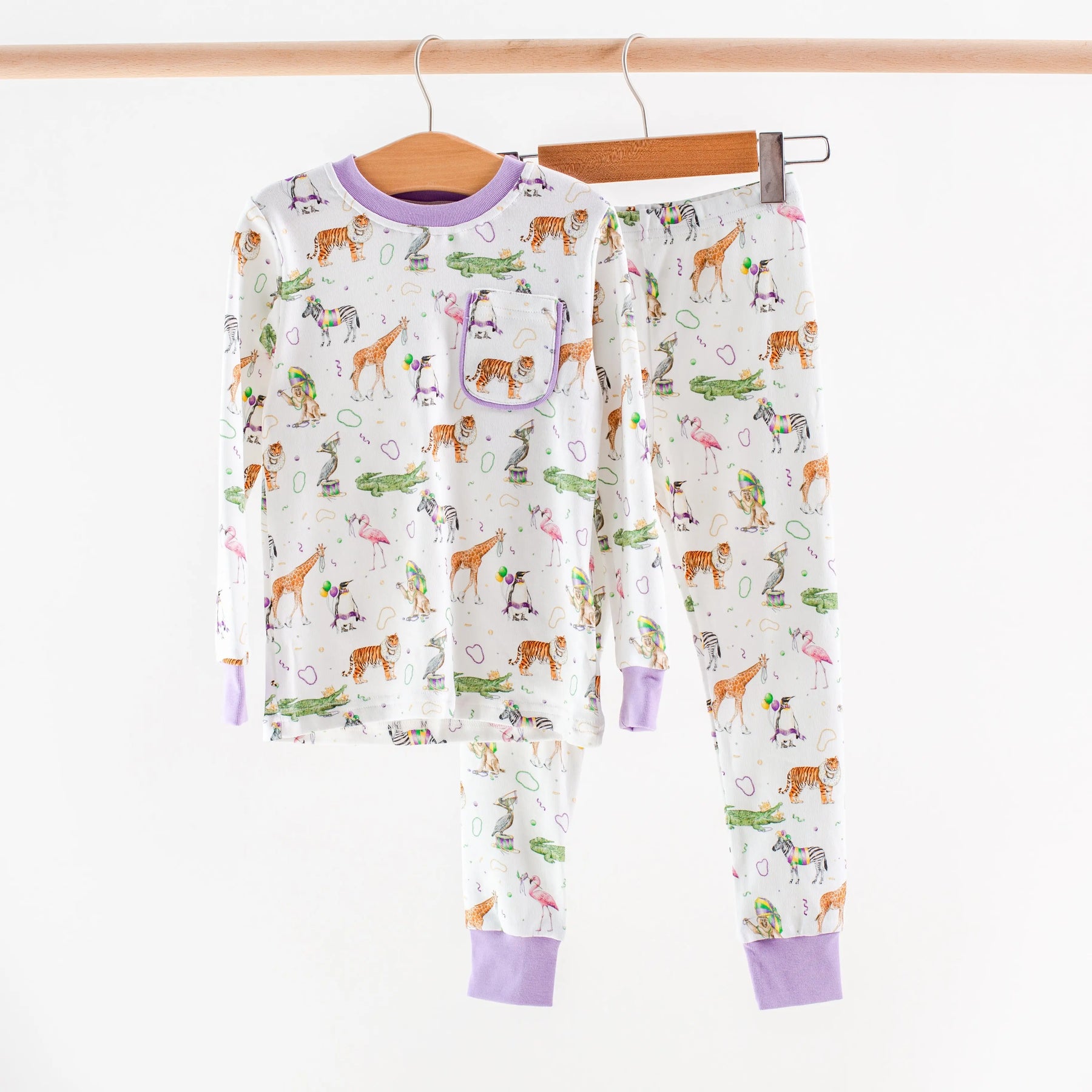 Zoo Krewe Organic Cotton Kids Pajamas Nola Tawk