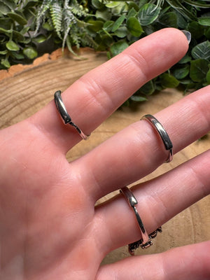 Abalone Arrowhead Ring Adjustable