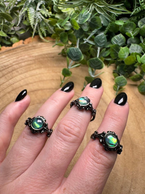 Abalone Ring Adjustable