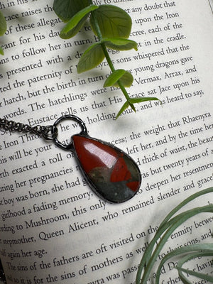 African Bloodstone Necklace