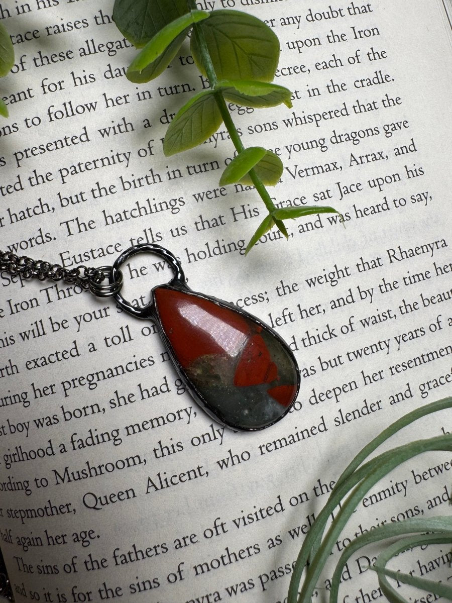 African Bloodstone Necklace