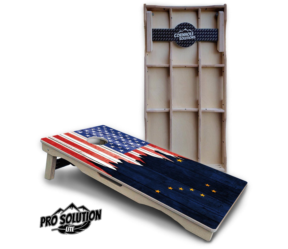 State Flag Cornhole Boards – AL to GA – Pro Lite or Pro Elite