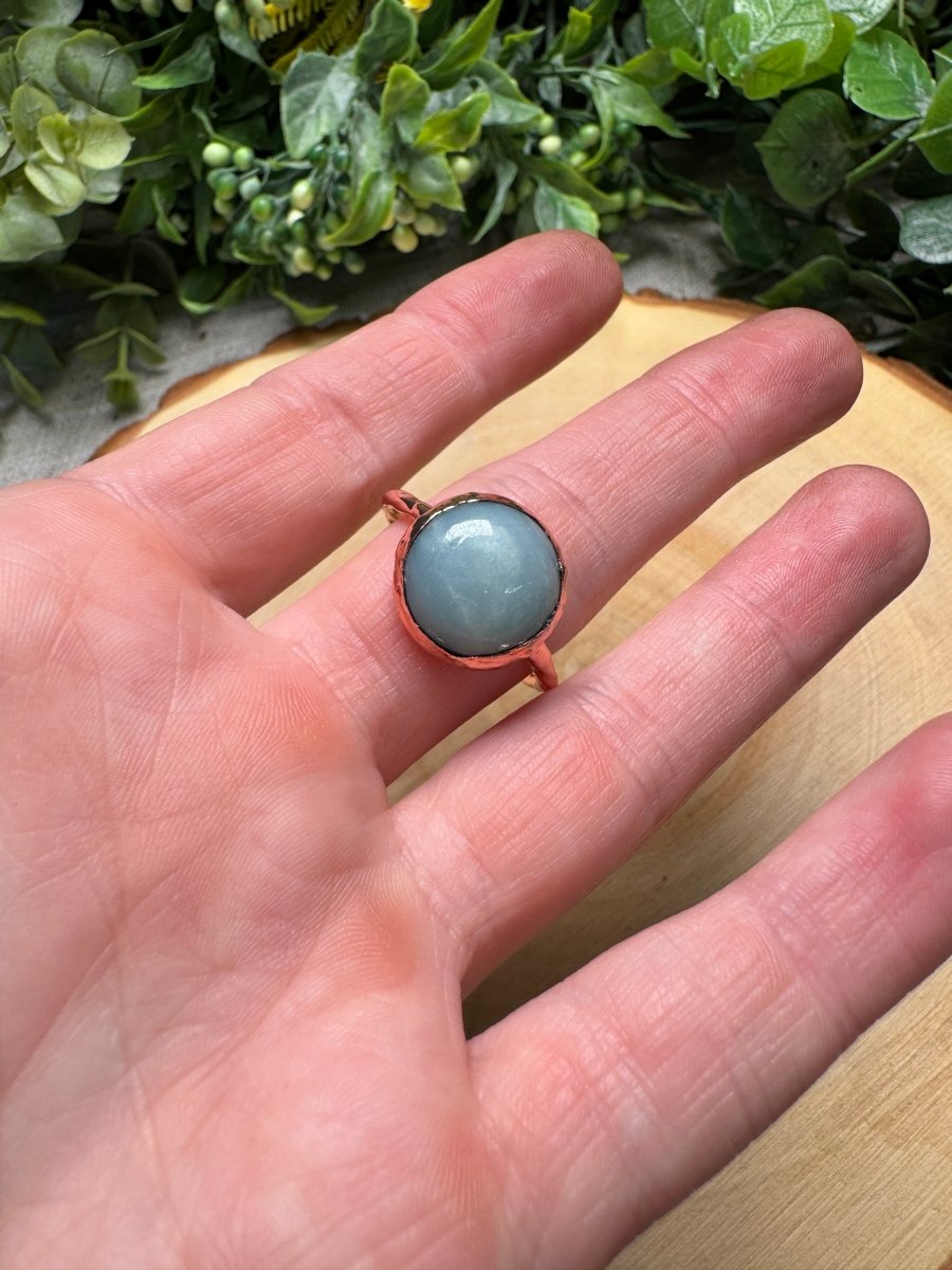 Amazonite Ring Size 12