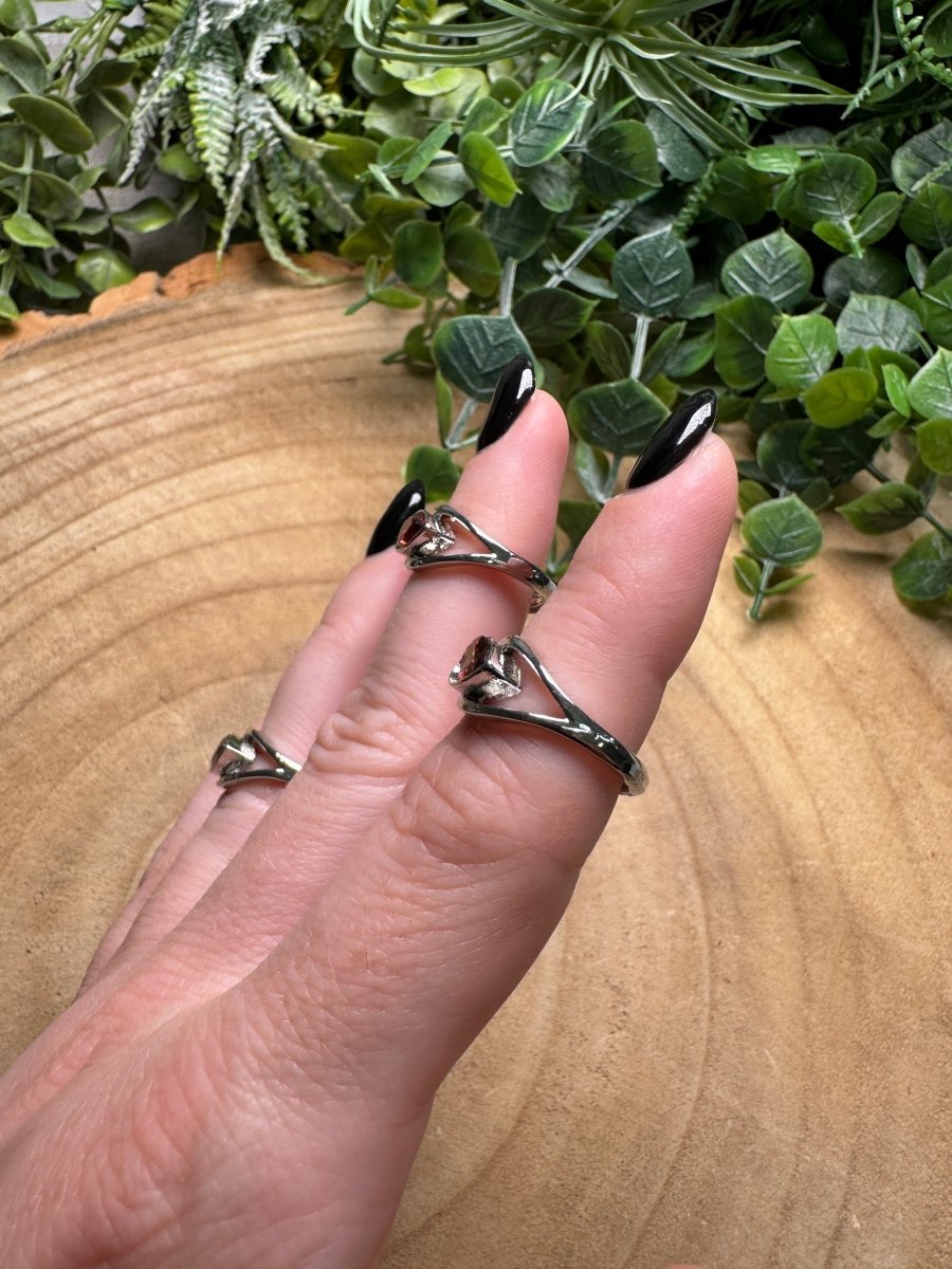 Amethyst Ring Adjustable