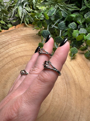Amethyst Ring Adjustable