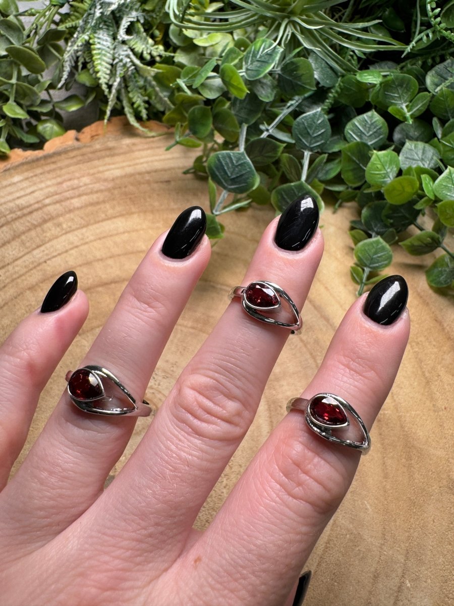 Amethyst Ring Adjustable