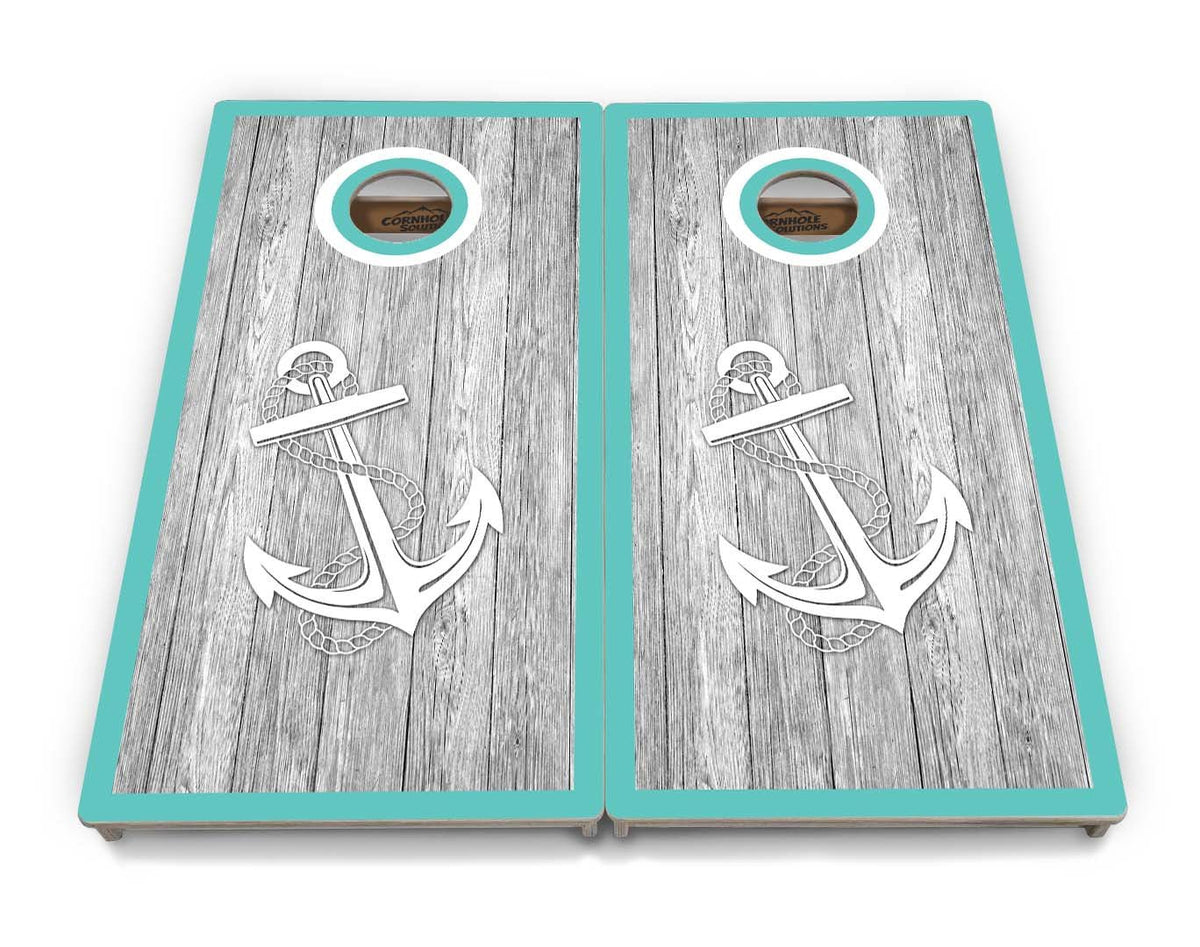 Anchor & Compass Cornhole Boards – Tournament Series