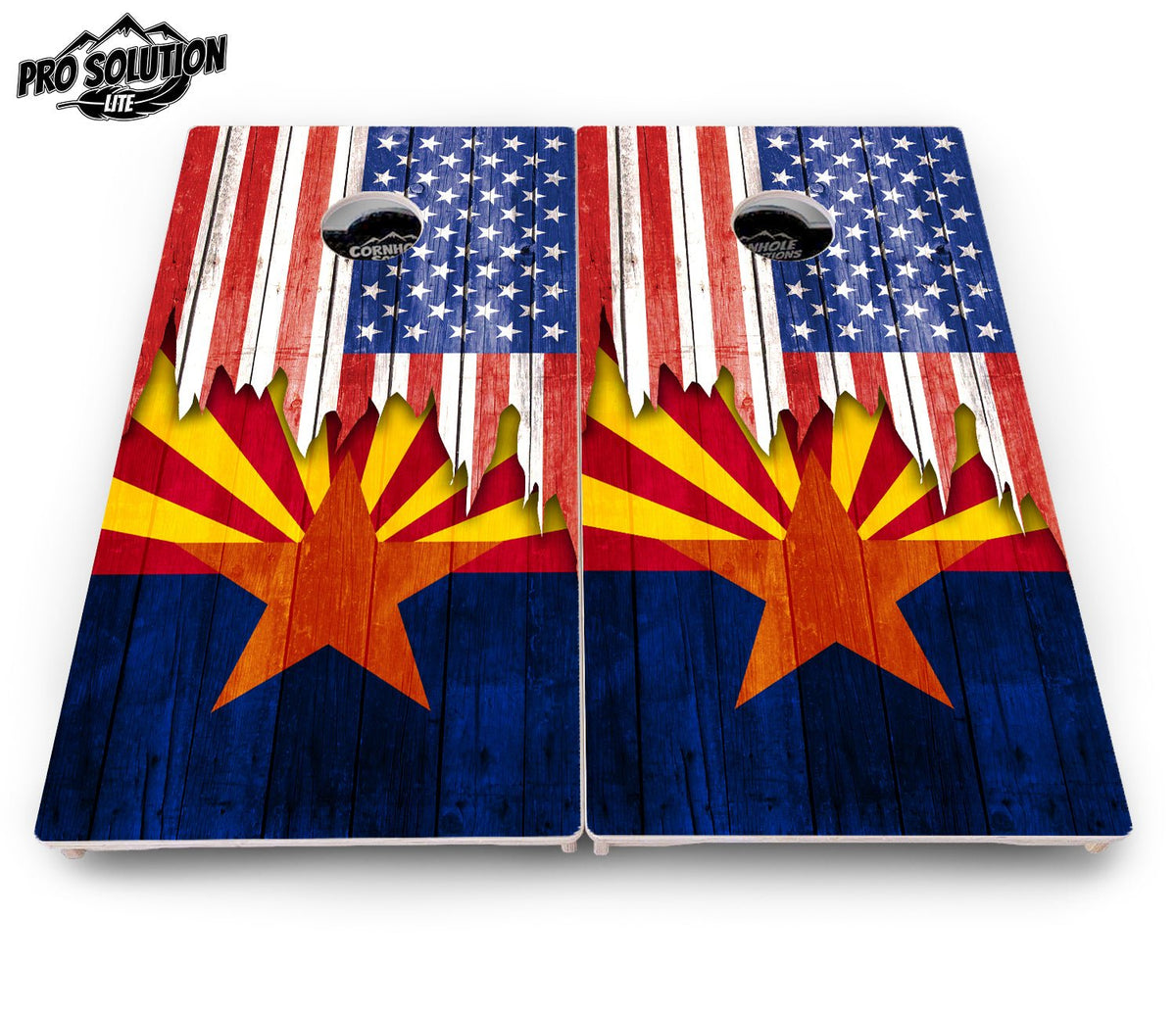 State Flag Cornhole Boards – AL to GA – Pro Lite or Pro Elite