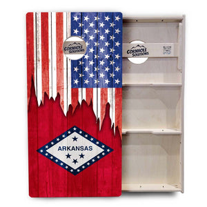 State Flag Cornhole Boards – AL–GA – Tournament Series