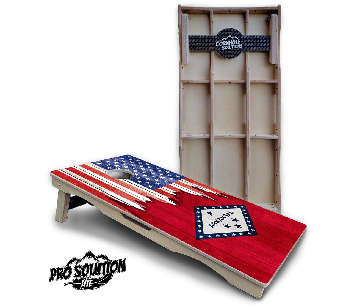 State Flag Cornhole Boards – AL to GA – Pro Lite or Pro Elite