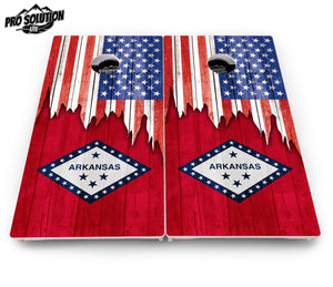 State Flag Cornhole Boards – AL to GA – Pro Lite or Pro Elite