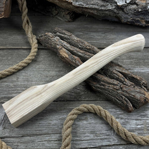 Ash Wood Axe Handle with Red Oak Wedges, 41.5 cm (16.3 in)