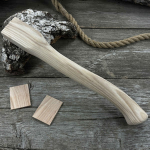Ash Wood Axe Handle with Red Oak Wedges, 41.5 cm (16.3 in)