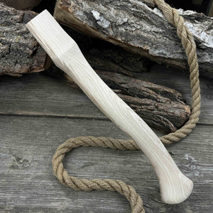 Ash Wood Axe Handle with Red Oak Wedges, 42 cm (16.54 in)