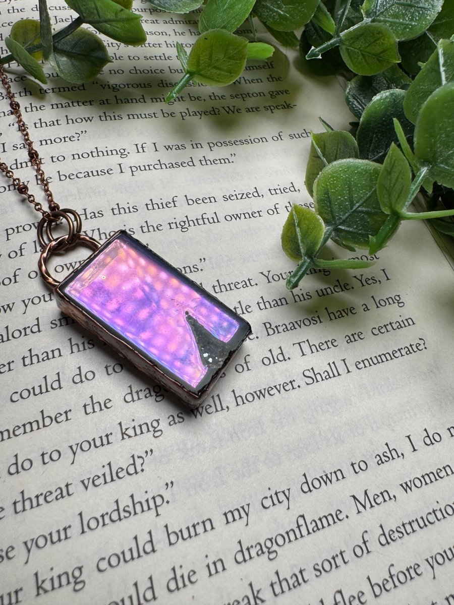 Aura Druzy Agate Necklace