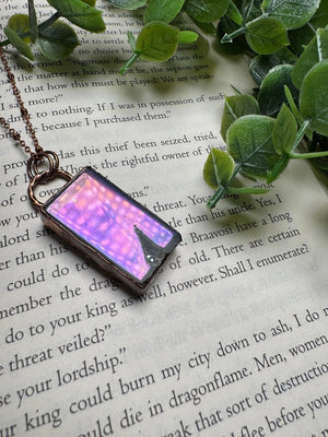 Aura Druzy Agate Necklace