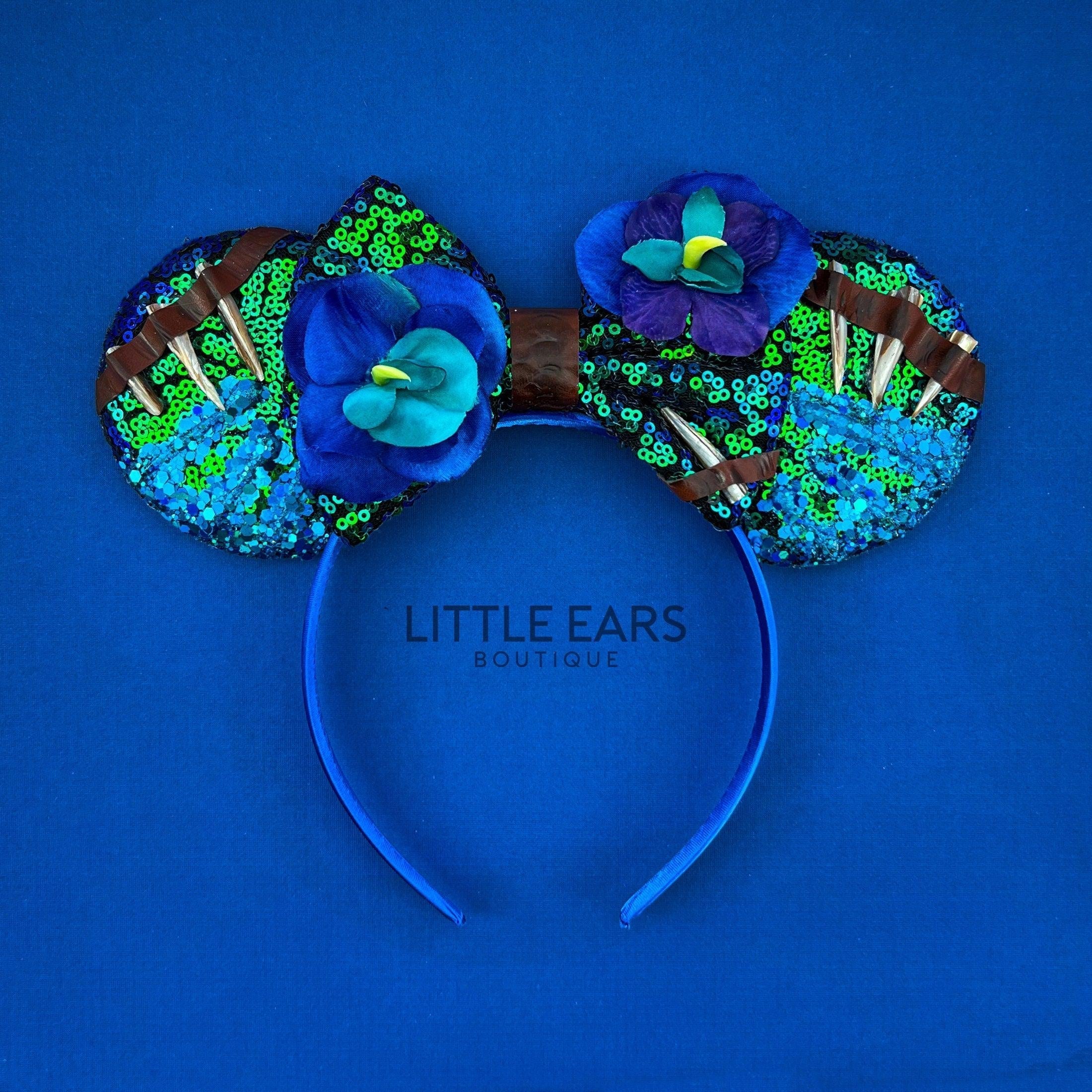 Avatar inspired handmade theme park ears by Little Ears Boutique