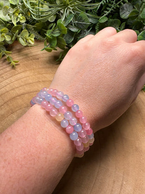 Aventurine Beaded Bracelet with 6mm Beads