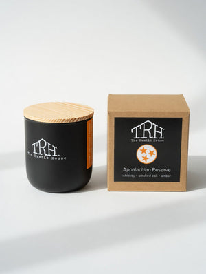 Appalachian Reserve Candle by The Rustic House, scented candle detail photo 2